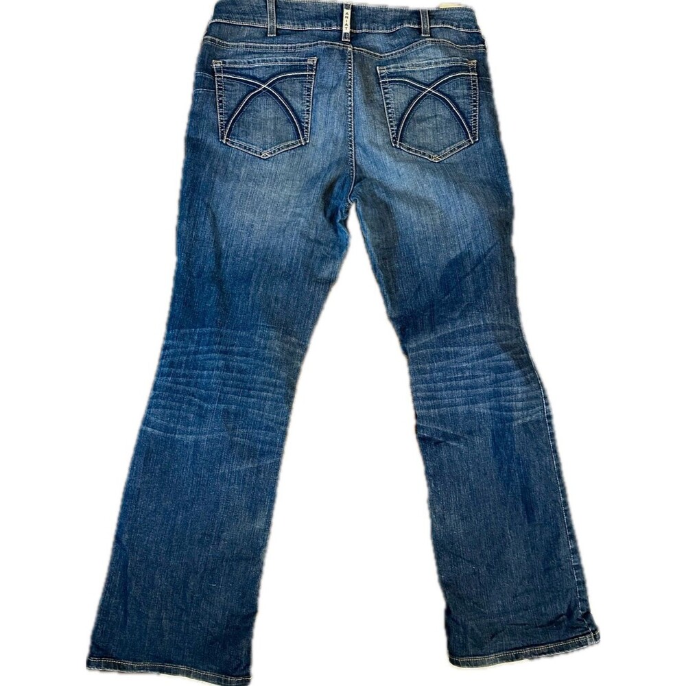Ariat Real Rosa Jeans Perfect Rise Bootcut Stretch, 34R, Ranch Ride Rodeo - Picture 6 of 16